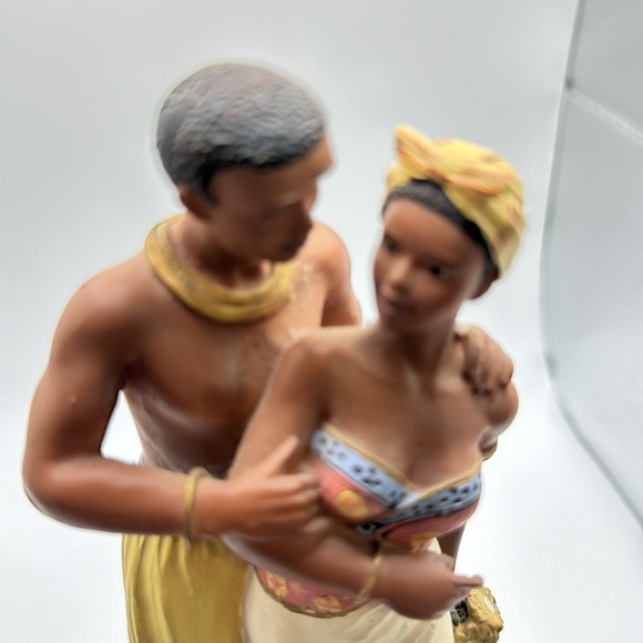 Ebony Treasures African Man and Woman Figurine - United Treasures, Inc - Picture 4 of 8